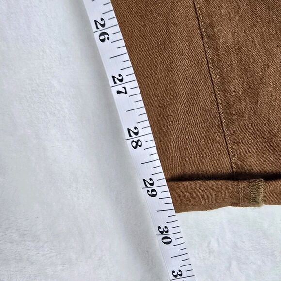 AG Adriano Goldschmied Hemp Cotton Drawstring Pants Men Brown Size M (32 x 30) - Picture 8 of 8